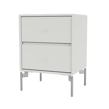 Κομοδίνο Drift - nordic 09, χρωμίου πόδια cm - Montana