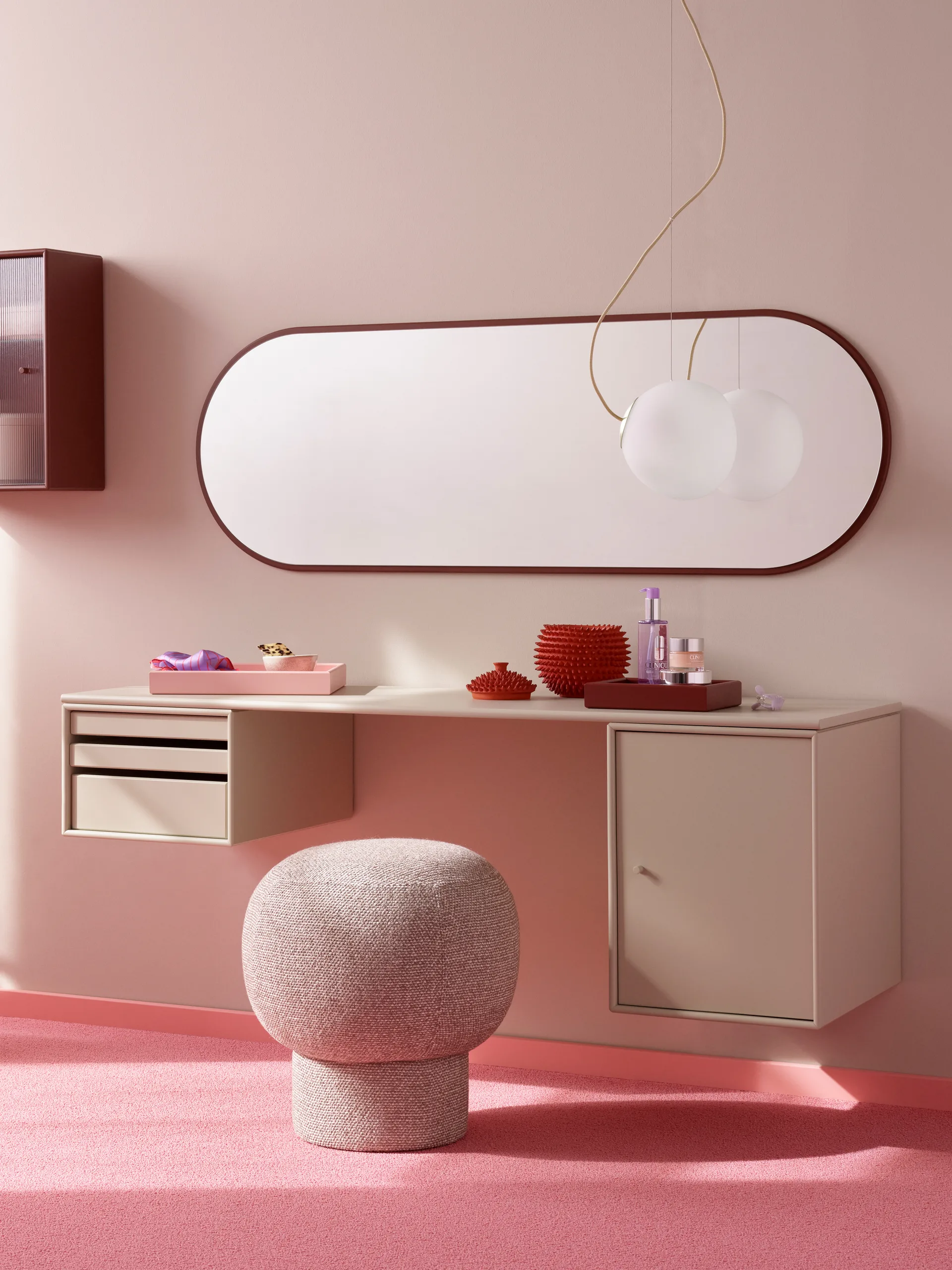 Figure καθρέφτης, Hazelnut Montana