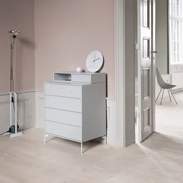 Συρταριέρα Keep - fennel 144, χρωμωτά πόδια - Montana