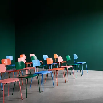 Kevi 2060 καρέκλα - hokkaido162lackstativ-βαμμένη φλαμουριά - Montana