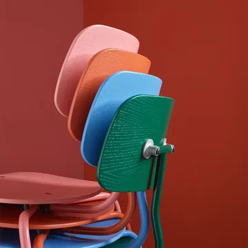 Kevi 2060 καρέκλα - ραβέντι lackat stativ-bets ask - Montana