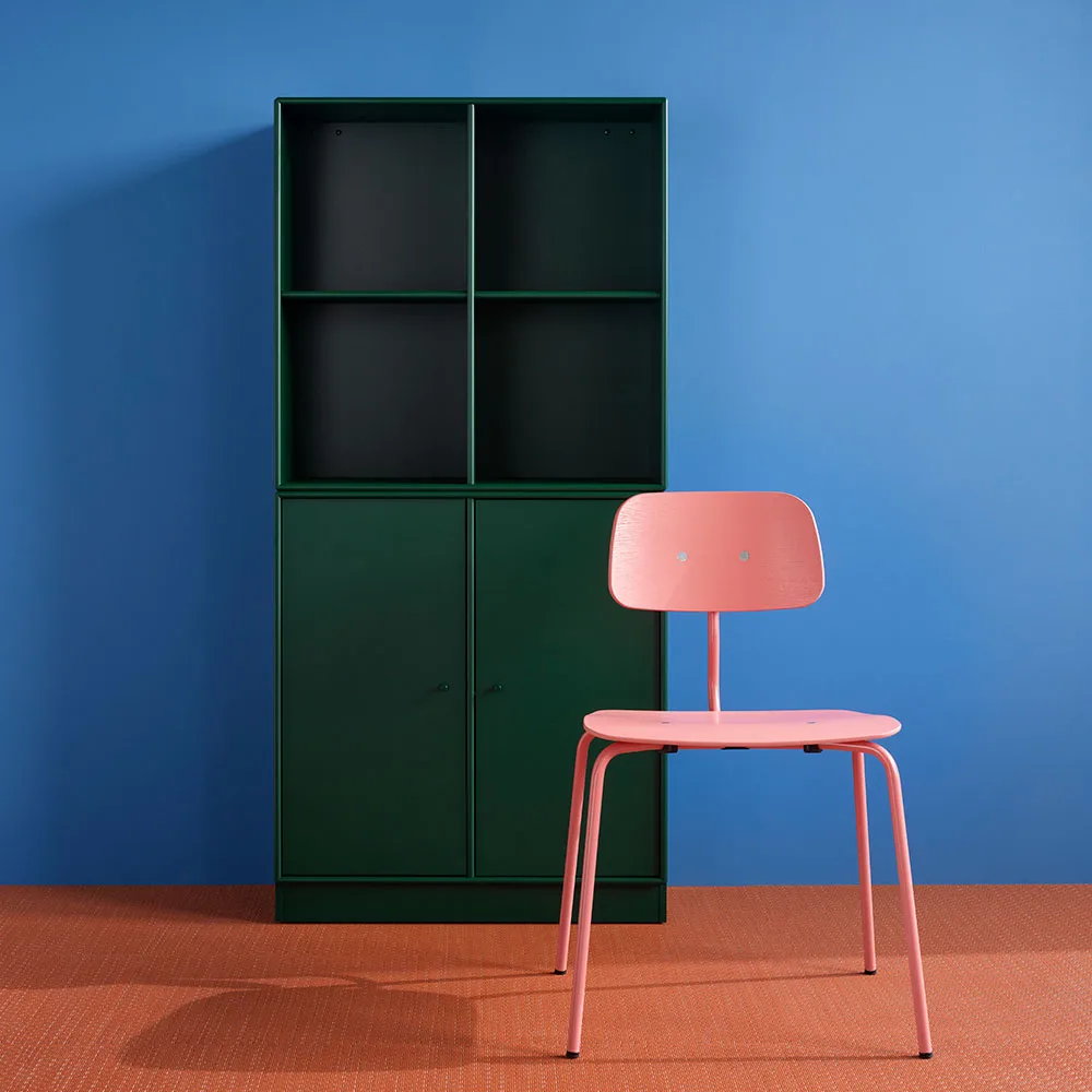 Kevi 2060 καρέκλα, πεύκο lackstativ βαμμένη σε στάχνη ask Montana