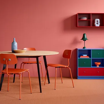 Kevi 2060 καρέκλα - o. grey lackat stativ-bets ask - Montana