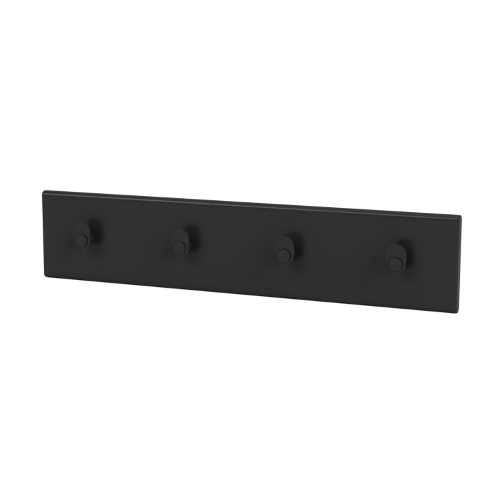 Κρεμάστρα Montana Coat Racks με 4 γάντζους για ρούχα - Black - Montana