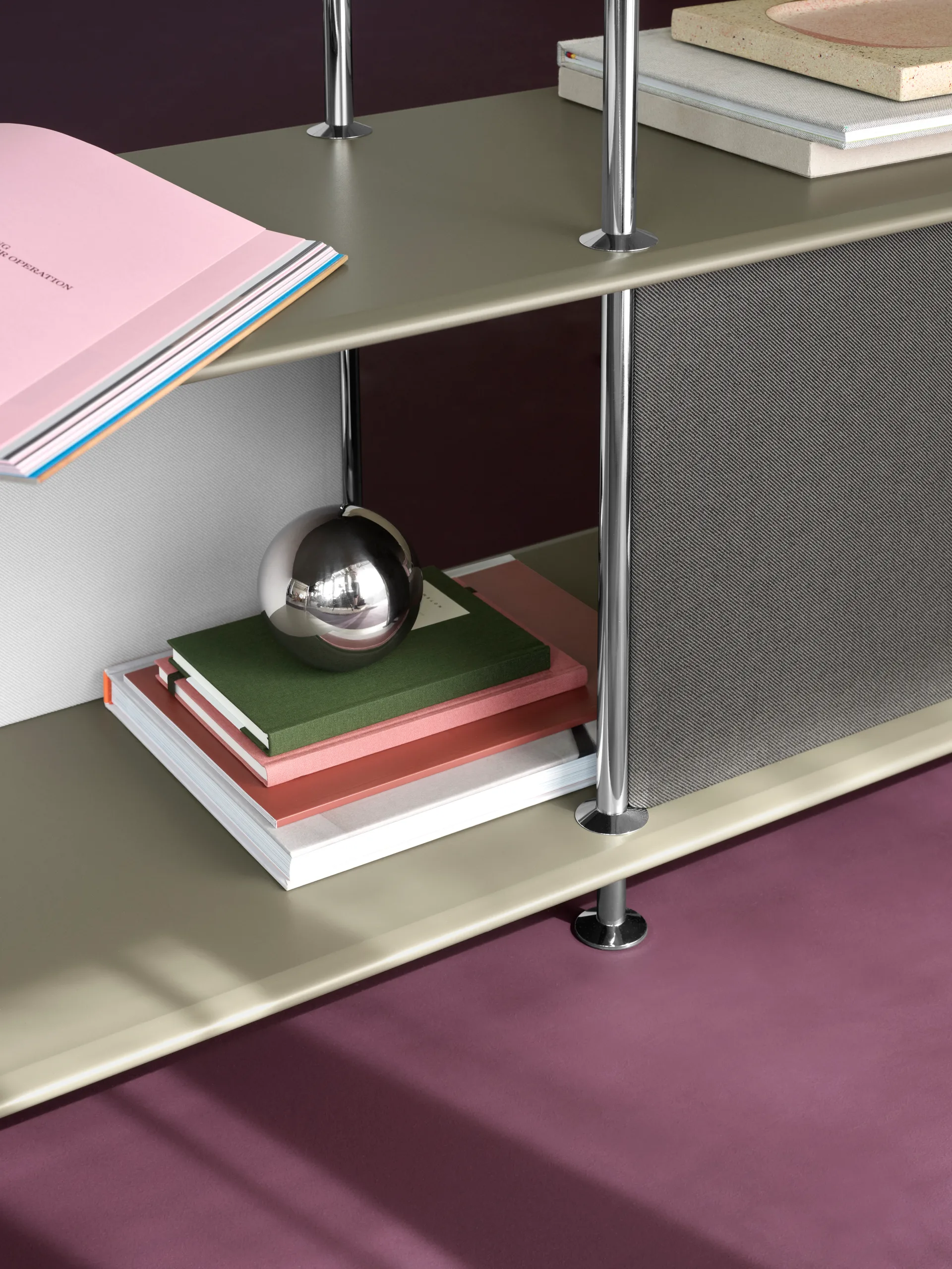 Montana Free 555000 ράφι, 144 Fennel structured-chrome Montana