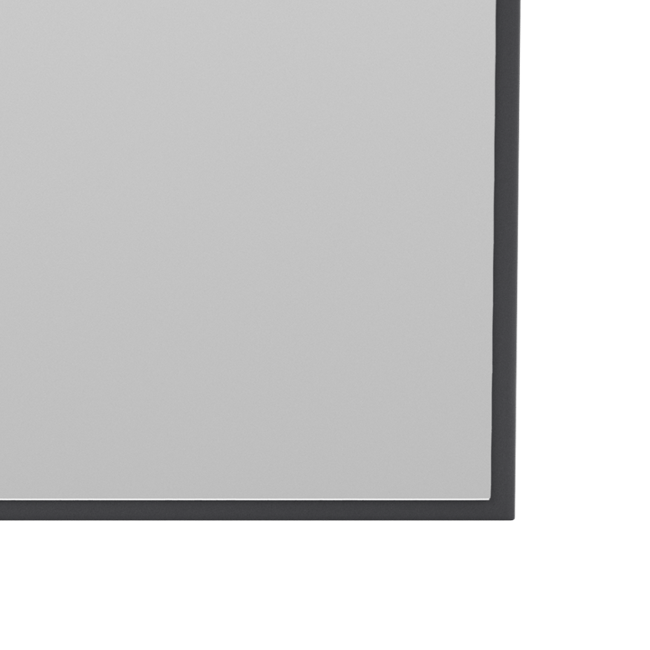 Καθρέπτης Montana rectangular 69,6x138 cm - Anthracite - Montana