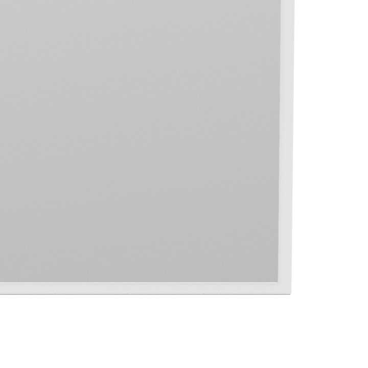Καθρέπτης Montana rectangular 69,6x138 cm - White - Montana