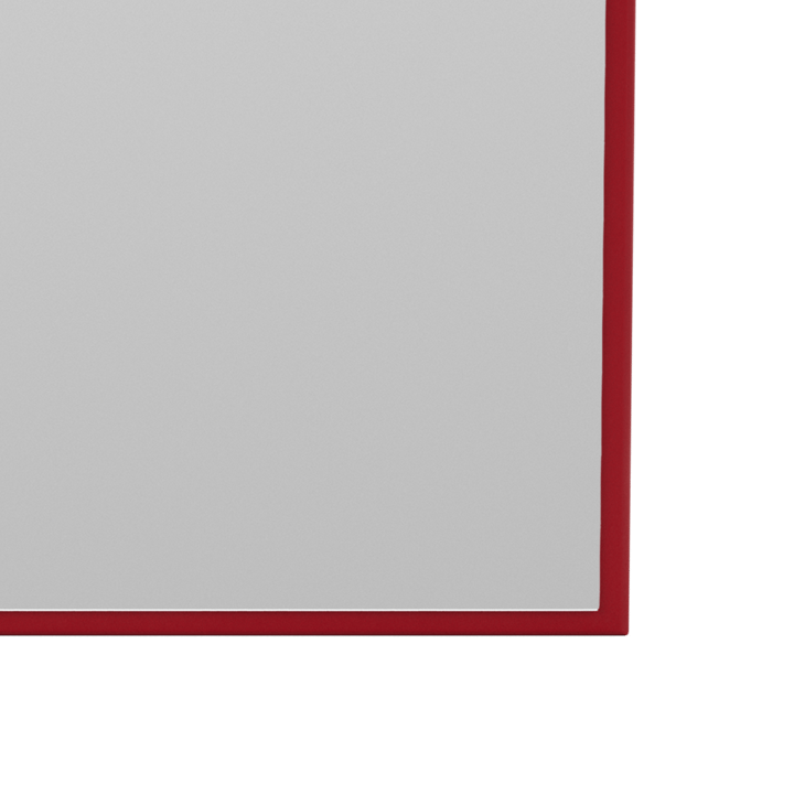 Καθρέπτης Montana square 69,6x69,6 cm - Beetroot - Montana
