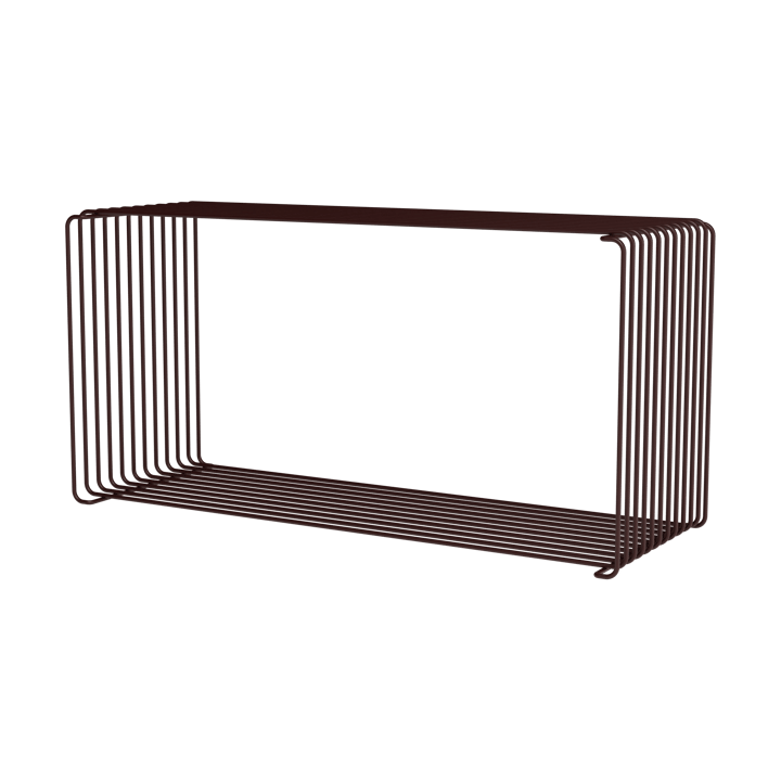 Panton Συρμάτινο Extended ράφι 70x34,8x25,7 εκ., Black red Montana