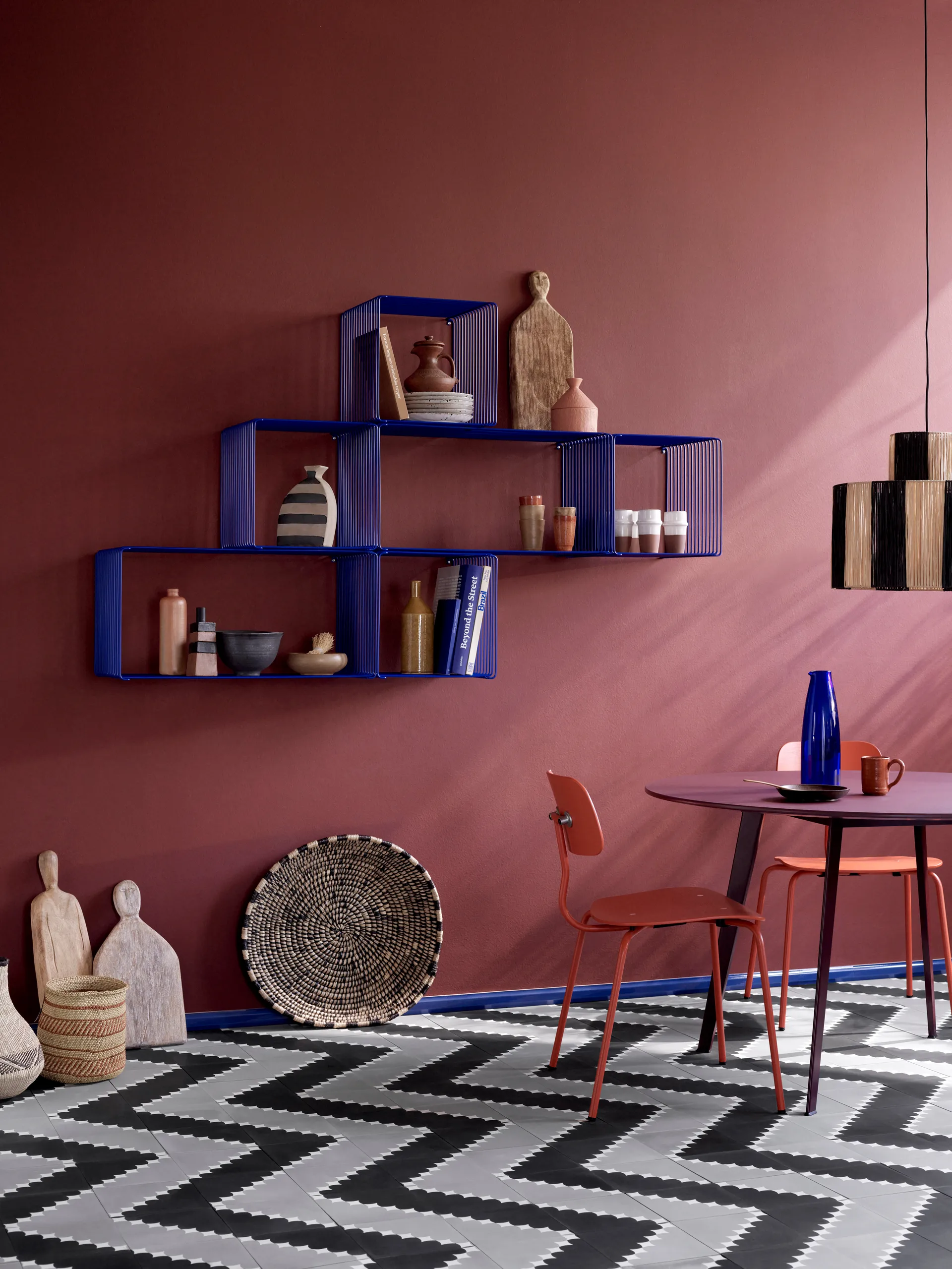 Panton Συρμάτινο Extended ράφι 70x34,8x34,8 εκ., Monarch Montana