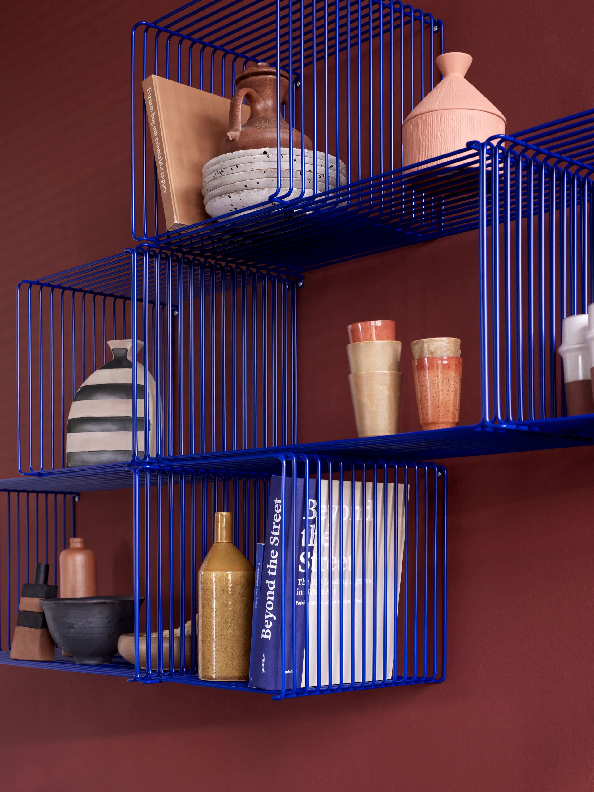 Panton Συρμάτινο Extended ράφι 70x34,8x34,8 εκ., Monarch Montana