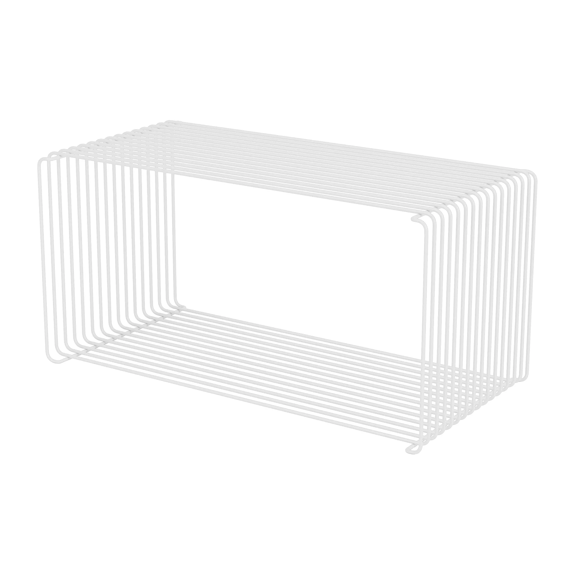 Panton Συρμάτινο Extended ράφι 70x34,8x34,8 εκ., Snow Montana