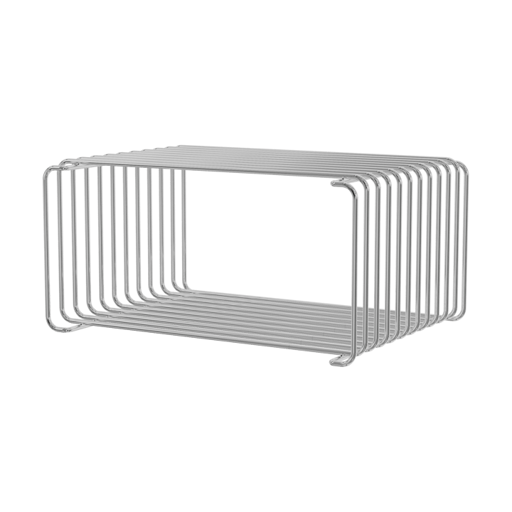Panton Wire Half Height ράφι 34,8x17,2x25,7 εκ. - Chrome - Montana