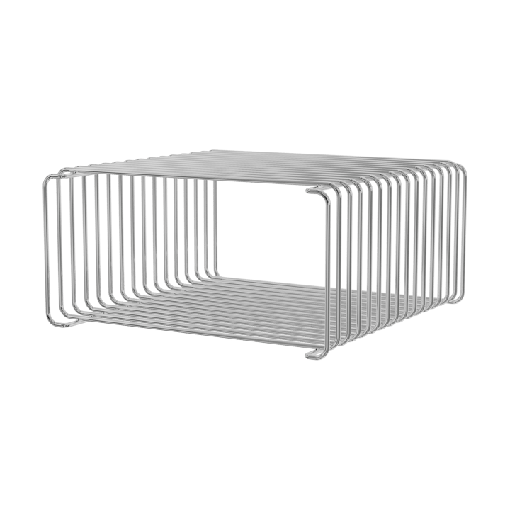 Panton Wire Half Height ράφι 34,8x17,2x34,8 εκ. - Chrome - Montana
