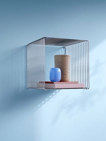 Panton Wire Single ράφι 34,8x34,8x25,7 εκ. - Chrome - Montana