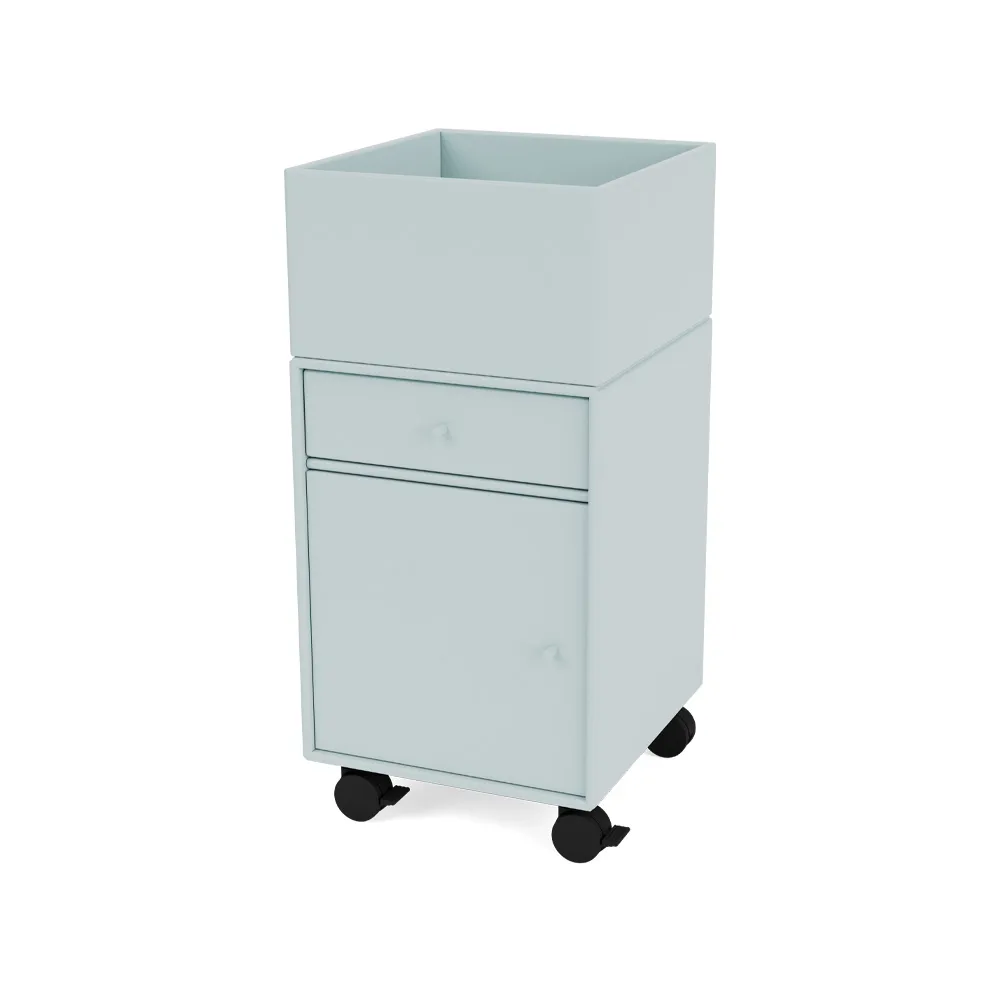 Runner συρταριέρα με ροδάκια, flint 148 Montana