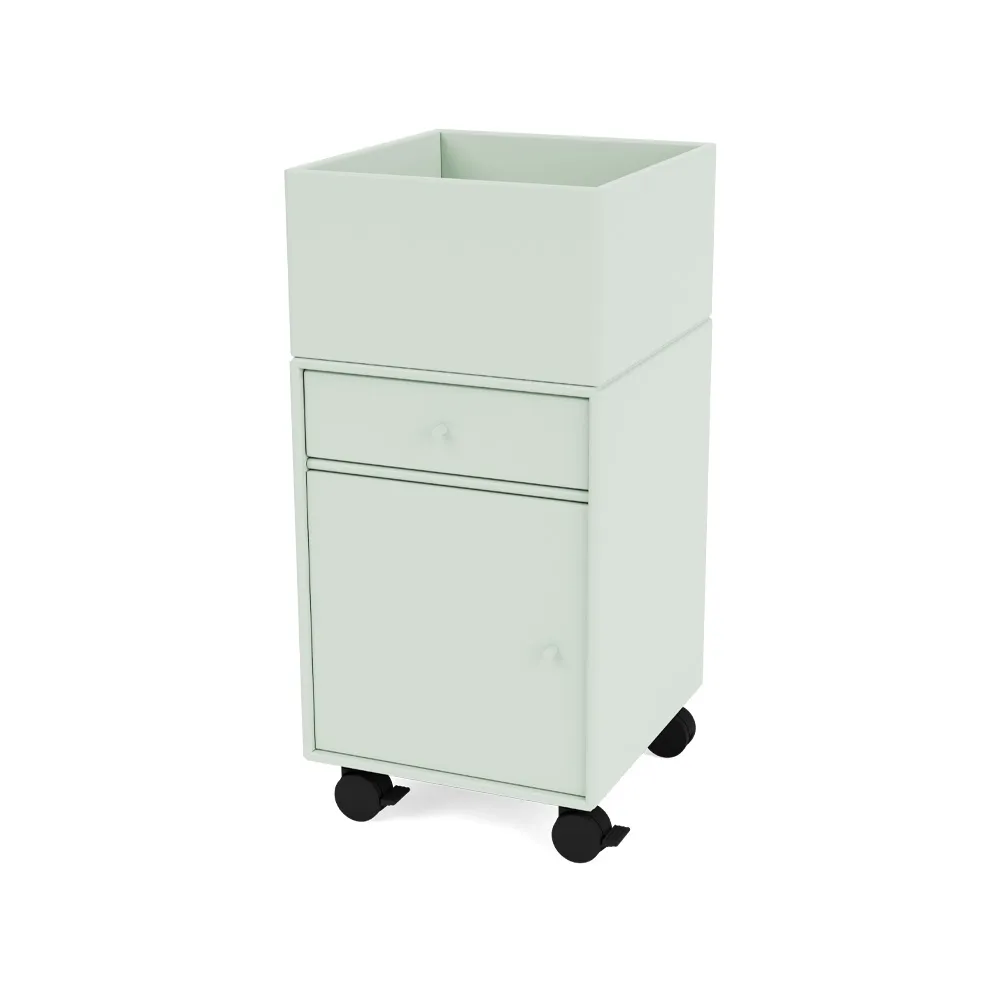 Runner συρταριέρα με ροδάκια, mist 161 Montana