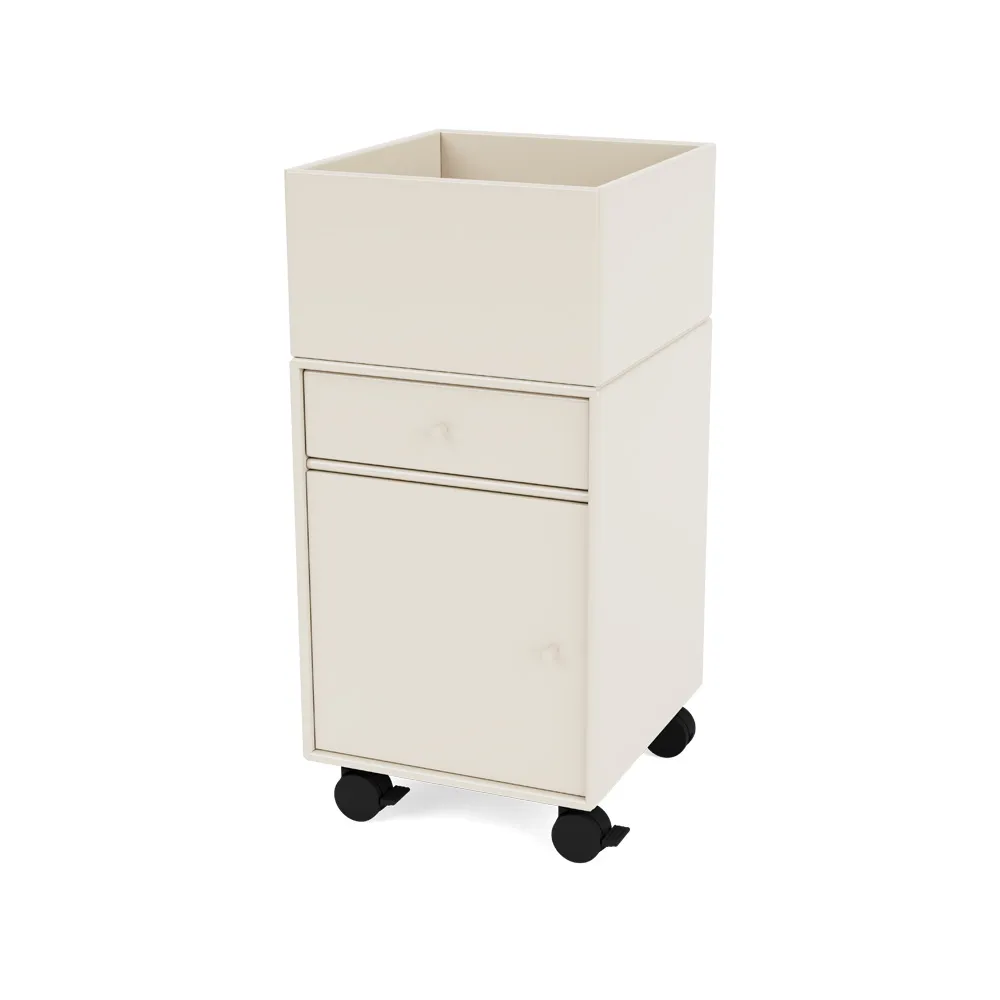 Runner συρταριέρα με ροδάκια, oat 158 Montana