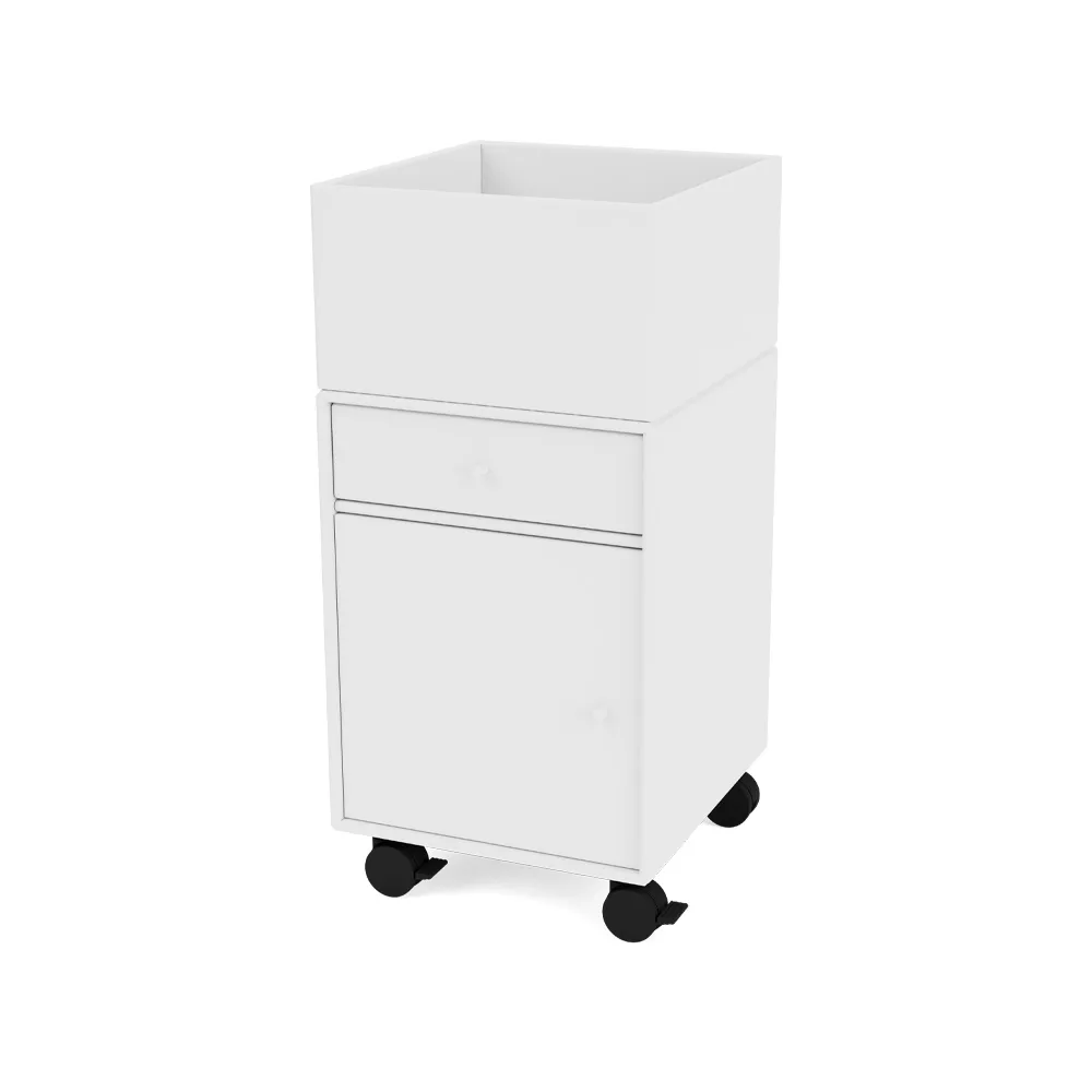 Runner συρταριέρα με ροδάκια, snow 38 Montana