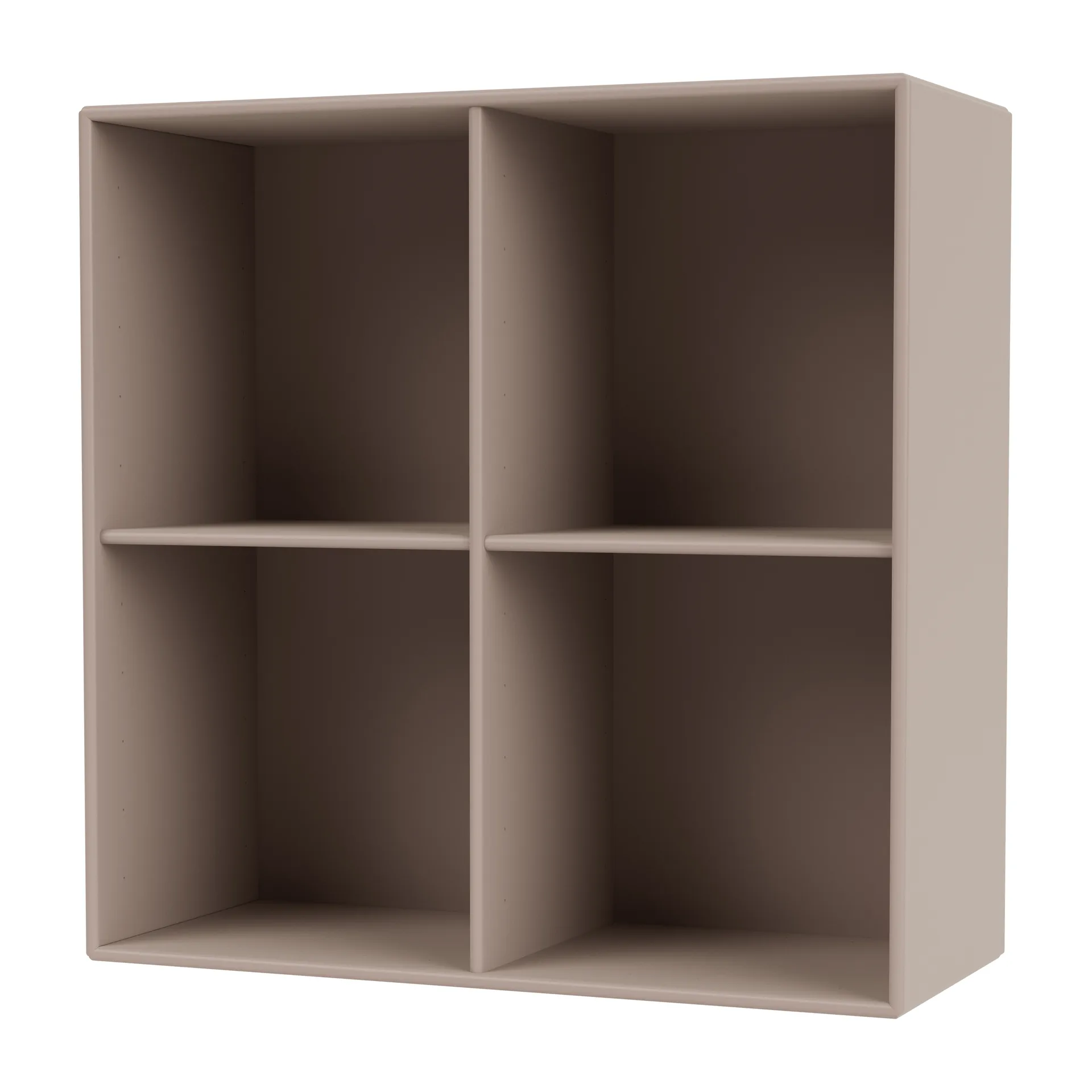 SHOW ράφι 69,6x69,6 cm με ράγα ανάρτησης, Mushroom Montana