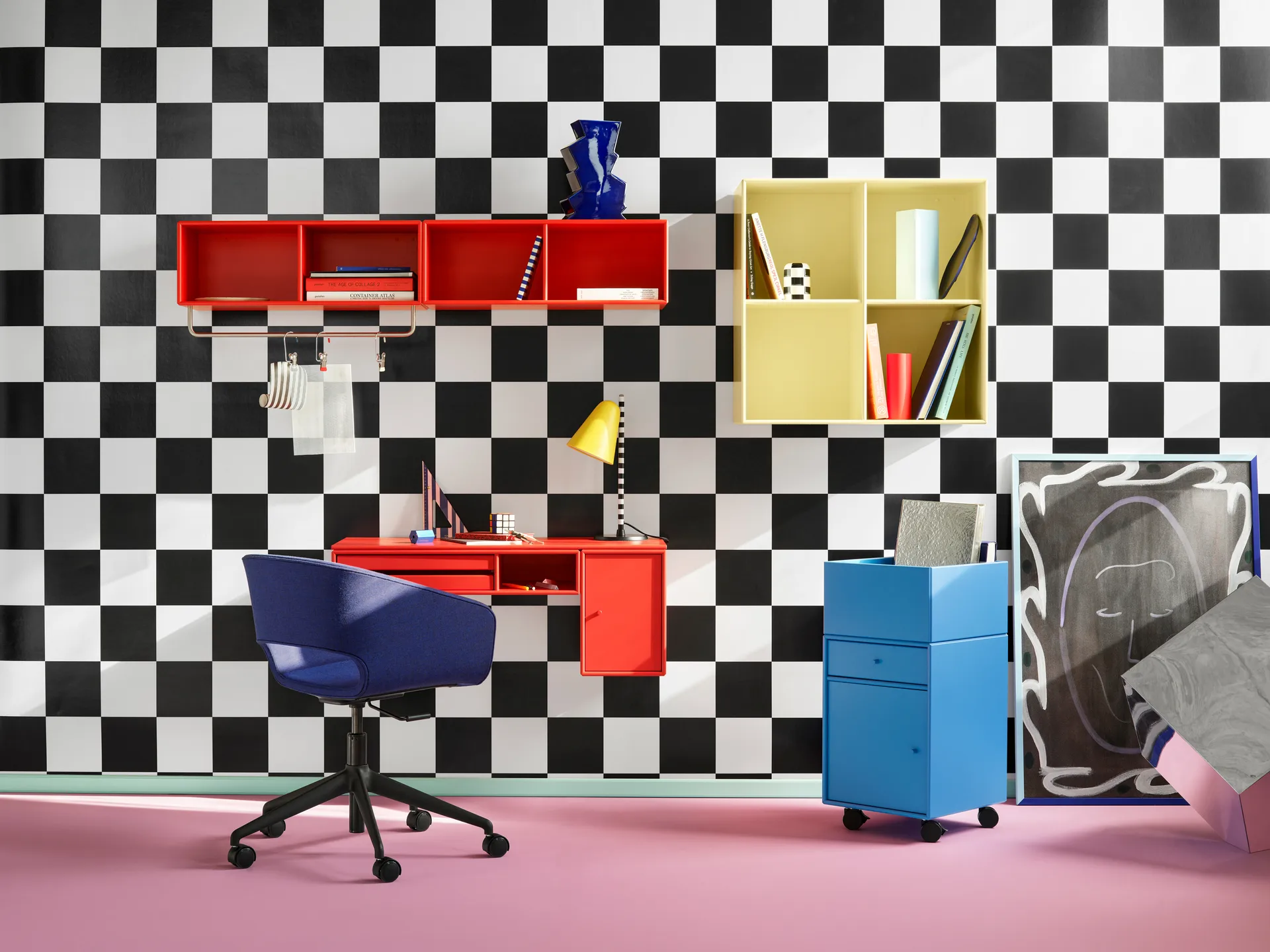 Ράφι, SHOW, 69,6x69,6 εκ. socket 7 εκ, 159-Camomile Montana