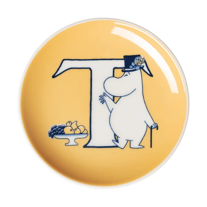 ABC Μουμιν μίνι πιάτο - Τ, 10,5 εκ. - Moomin Arabia
