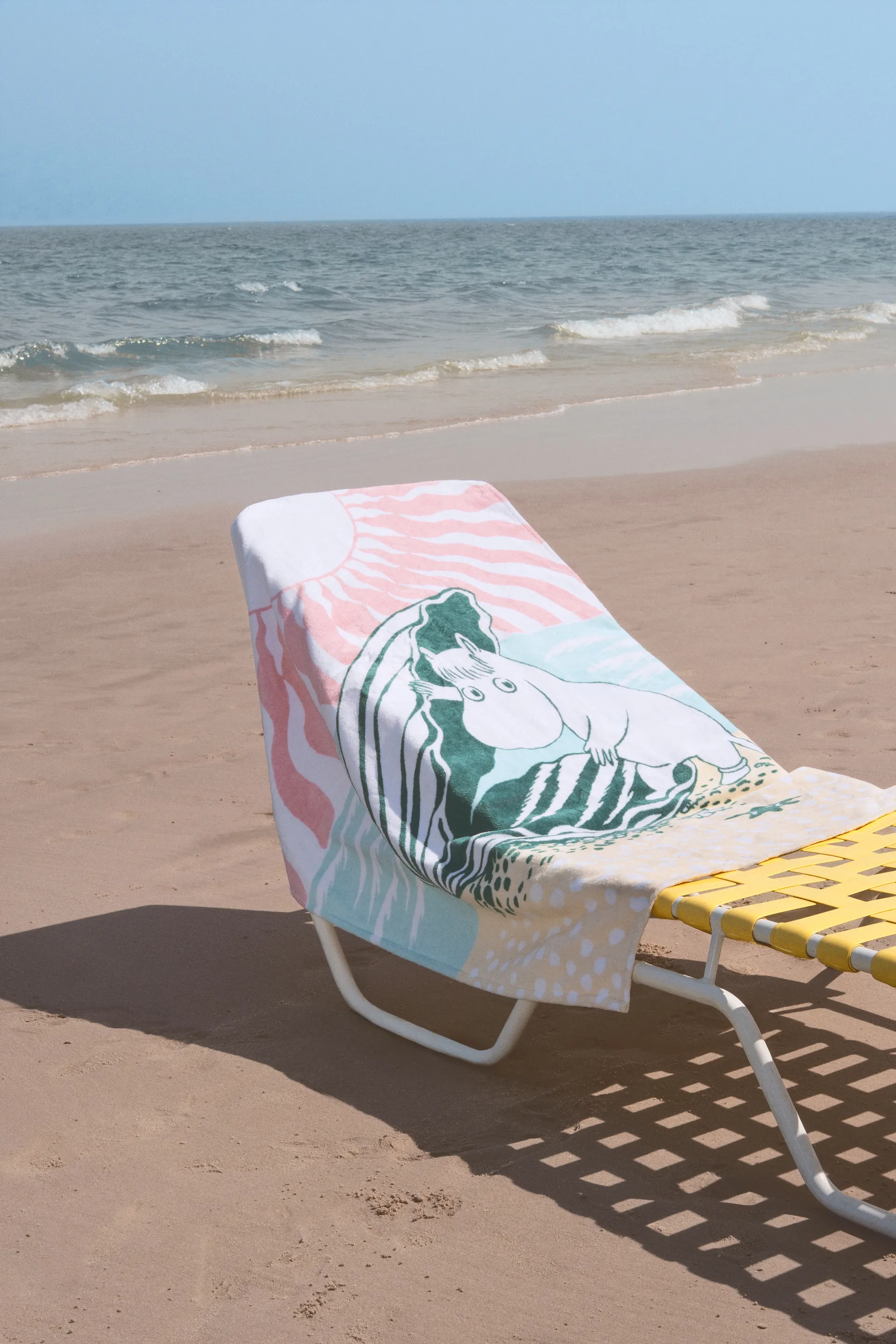 Beach day Moomin πετσέτα παραλίας, 93x150 εκ. Moomin Arabia