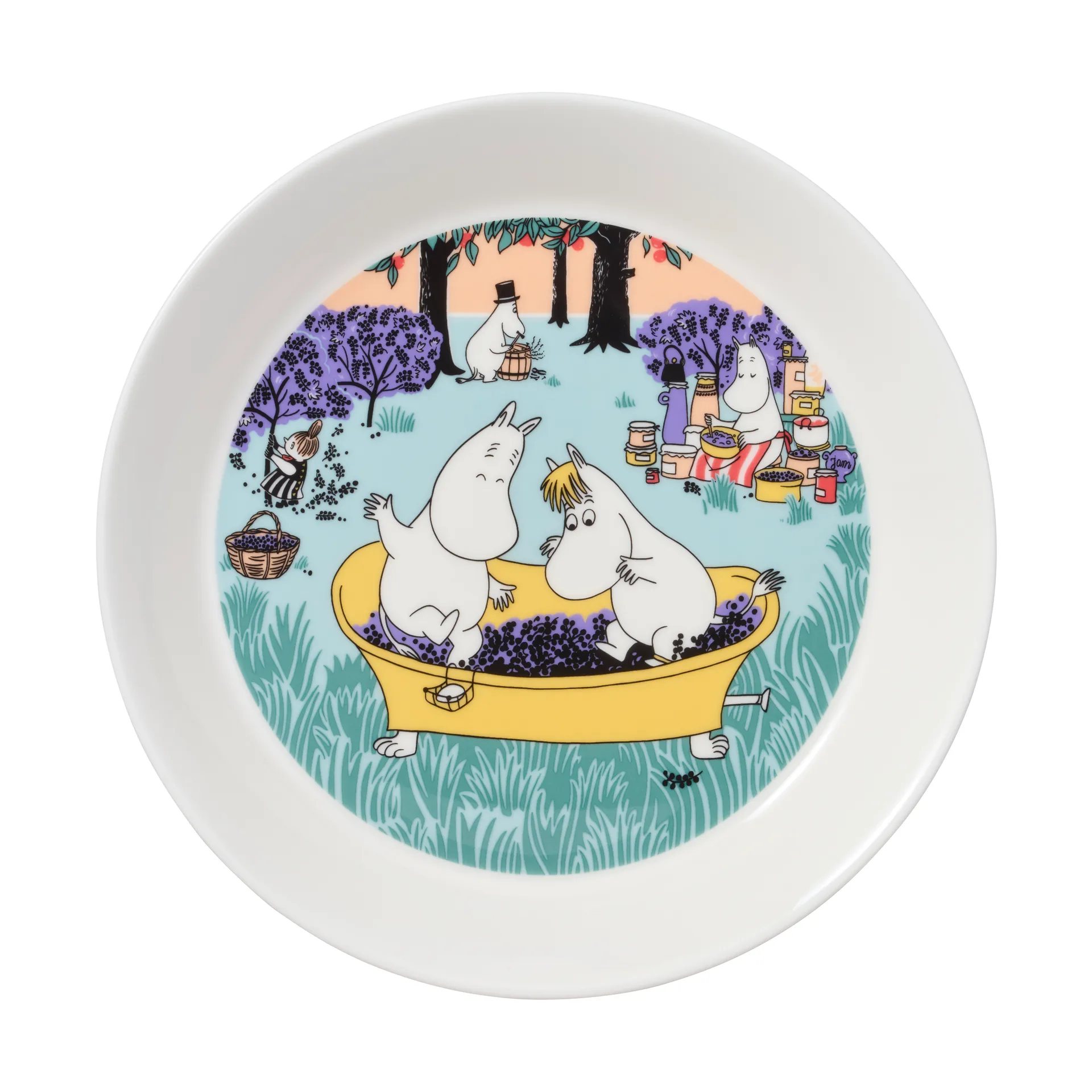 Berry Season Moomin πιάτο 2024, Ø19 cm Moomin Arabia