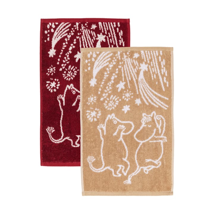 Festive Moments Mumin πετσέτες (σετ 2 τεμαχίων) - 30x50 εκ. - Moomin Arabia