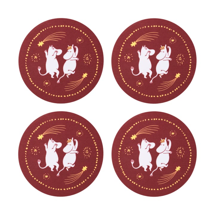 Festive Moments Mumin σουβέρ 4-pack - Ø9 εκ. - Moomin Arabia