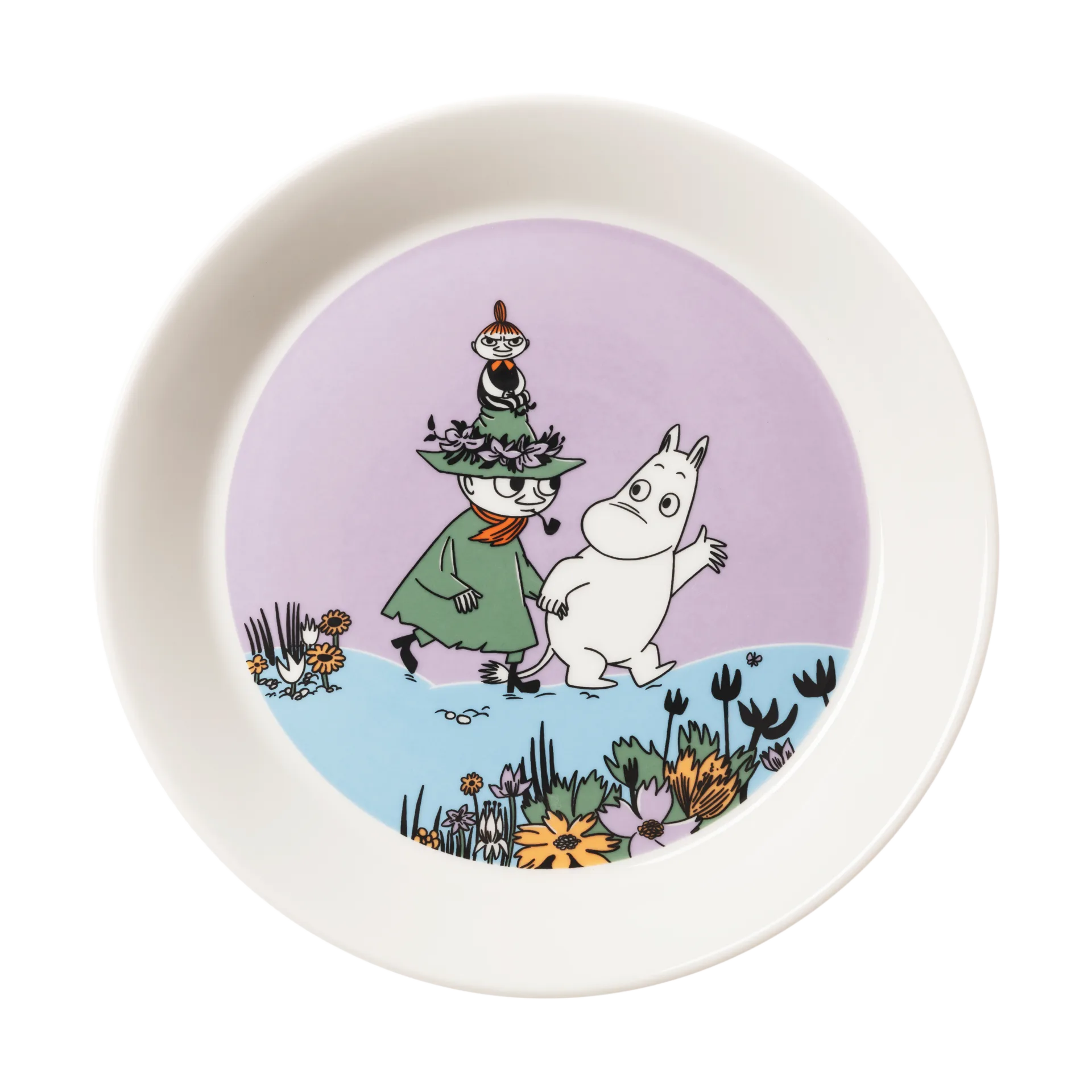Friends forever πιάτο Moomin, Ø19,5 cm Moomin Arabia