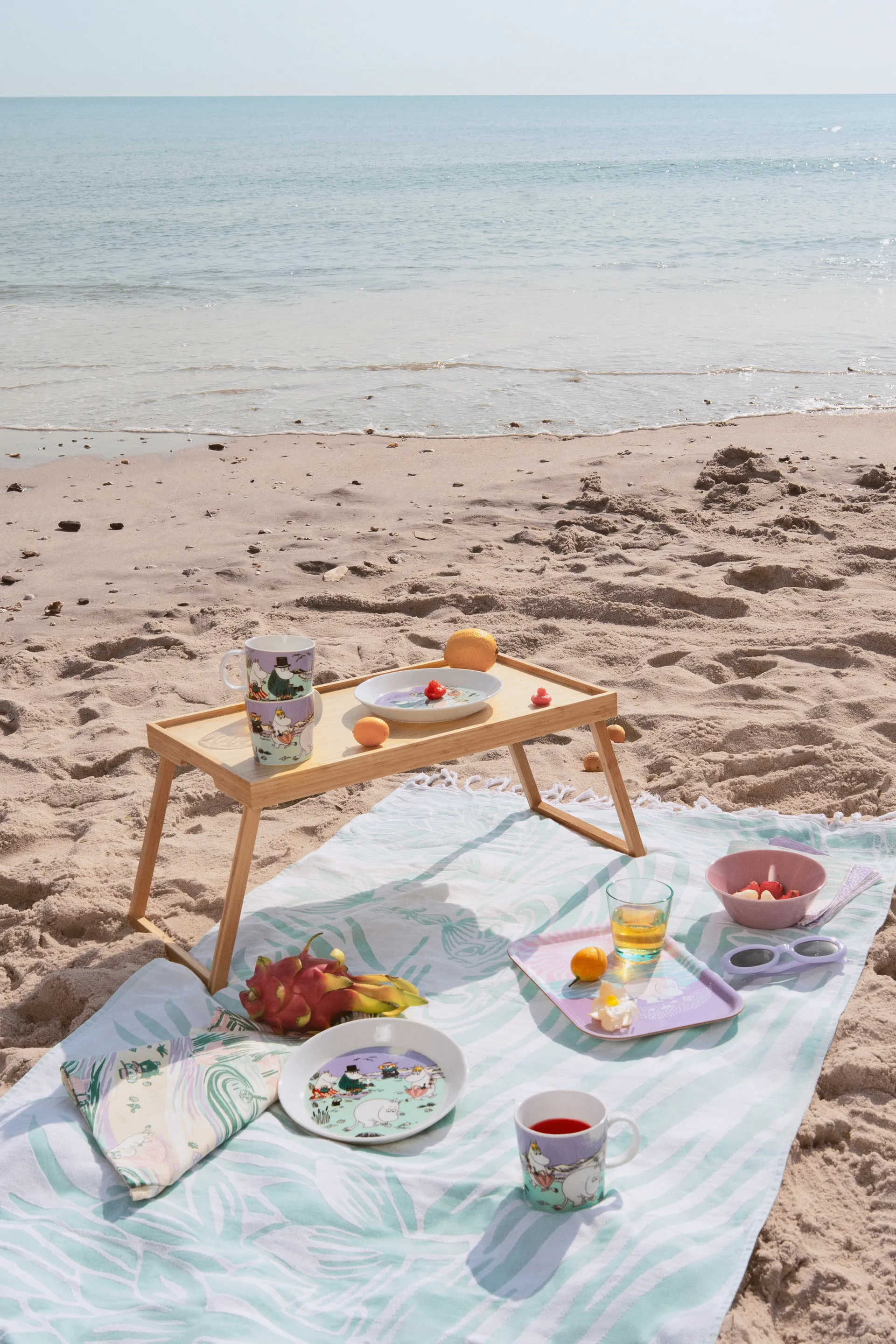 Πετσέτα Μουμιν Hamam 80x150 cm, Πολύχρωμο Moomin Arabia