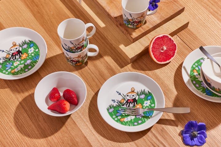 Little My and meadow Moomin κούπα, Λευκό-πολύχ�ρωμο Moomin Arabia