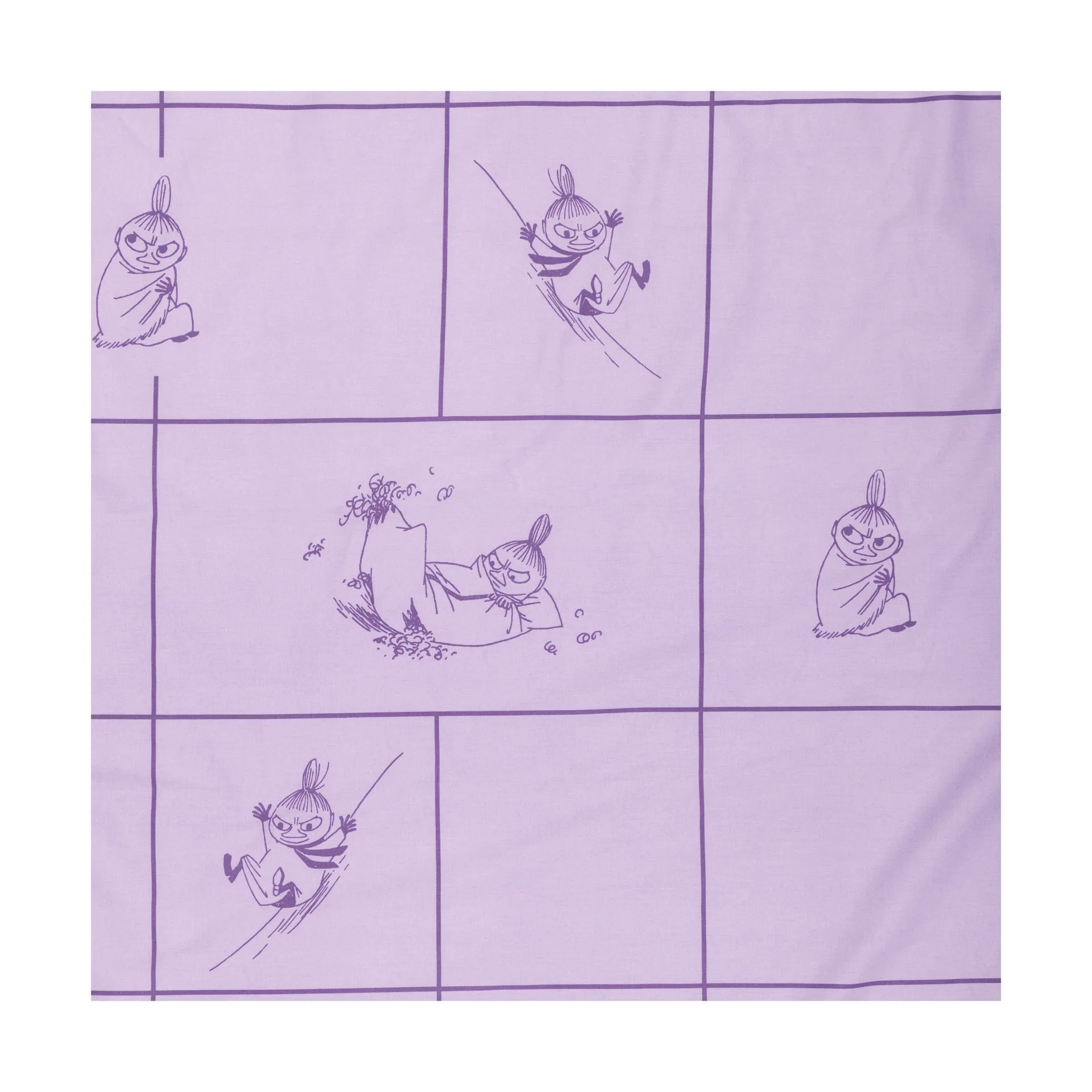Σετ κρεβατιού Moomin 150 x 210 εκ., Lilla My, λιλά Moomin Arabia