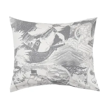 Σετ κρεβατιού Moomin 150 x 210 εκ. - Segling, γκρι - Moomin Arabia