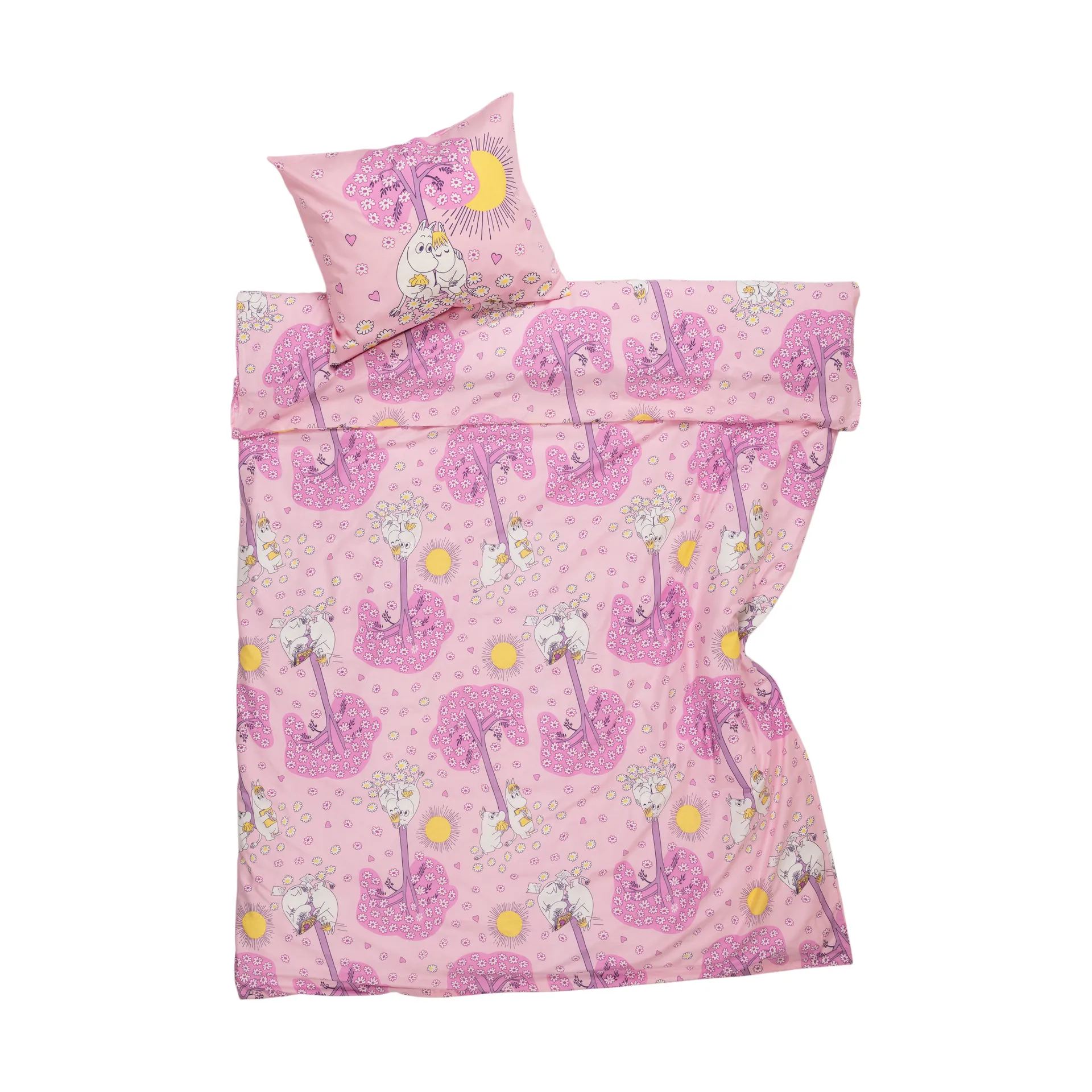 Σετ κρεβατιού Moomin 150 x 210 εκ., Ερωτευμένοι Moomin Arabia