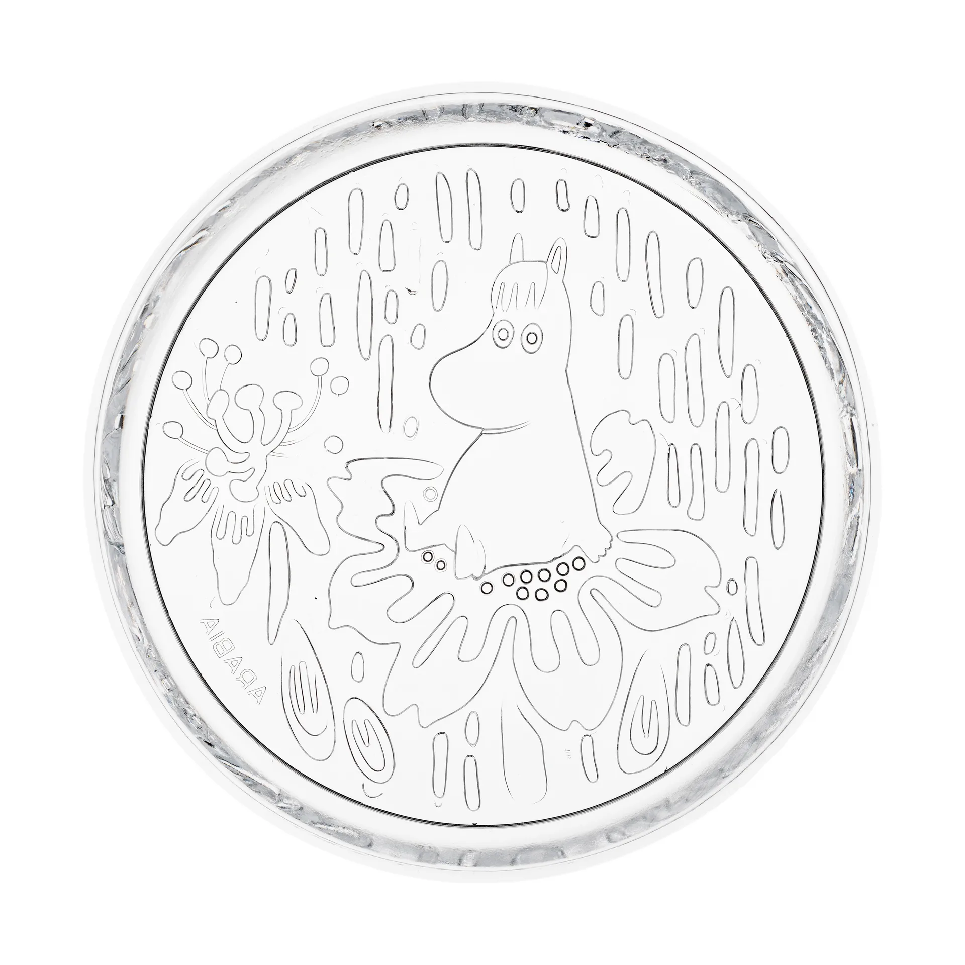 Moomin πιάτο Ø15,5 εκ., Διαφανές Moomin Arabia
