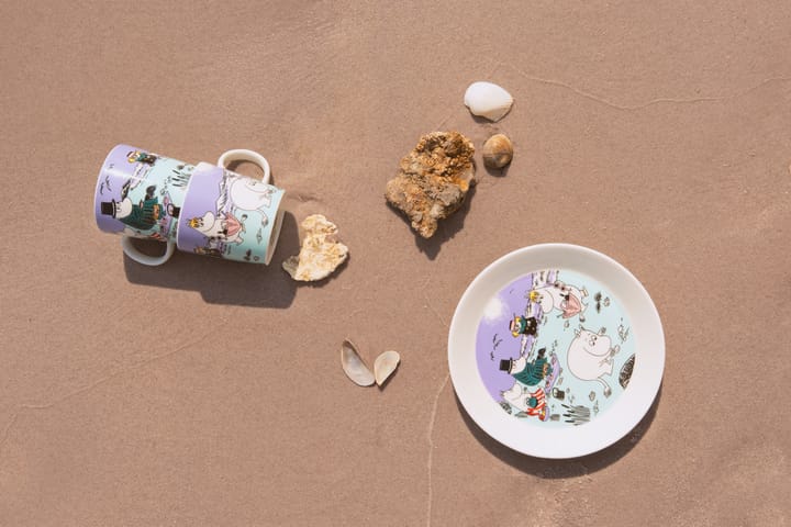 Moomin πιάτο 2025 Beach day, Ø19,5 cm Moomin Arabia