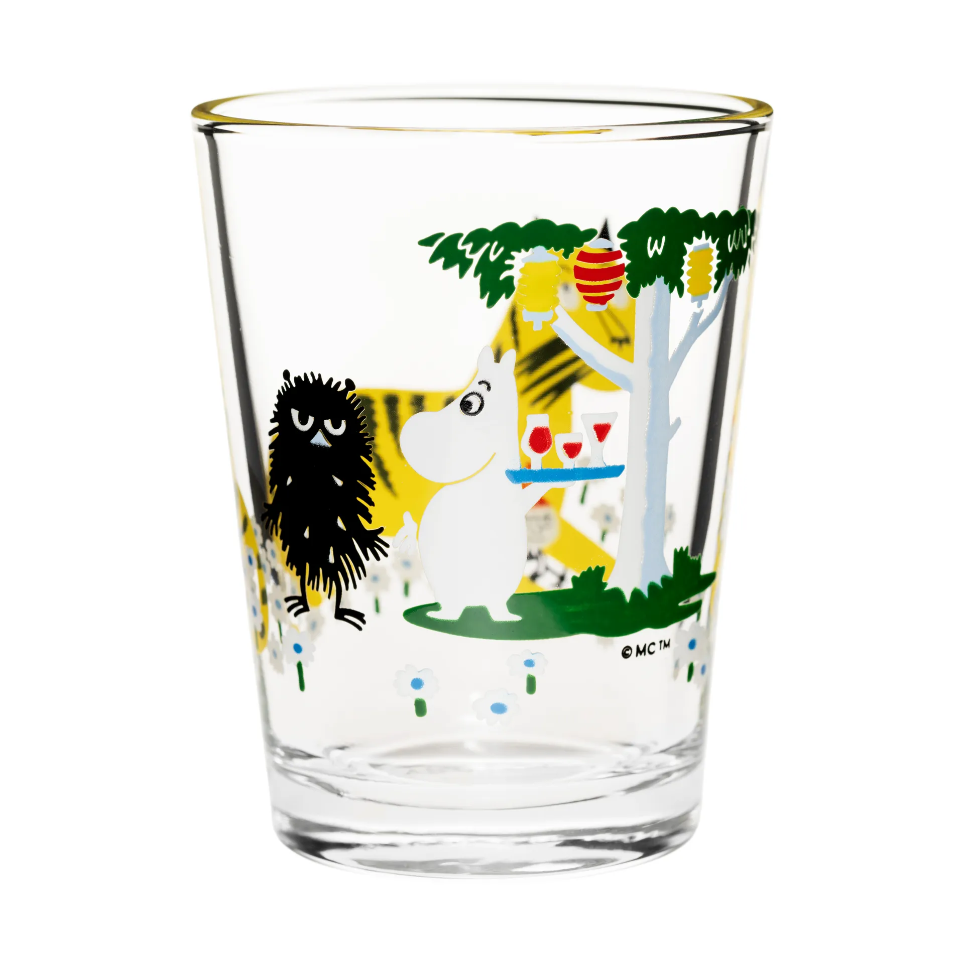 Moomin ποτήρι 22 cl, Πάρτι κήπου Moomin Arabia