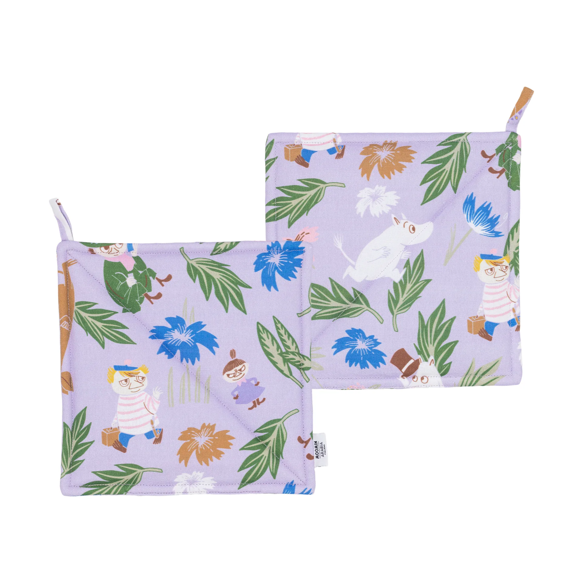 Γάντια φούρνου Moomin 22x26 εκτ. σετ 2 τεμαχίων, Μωβ Moomin Arabia