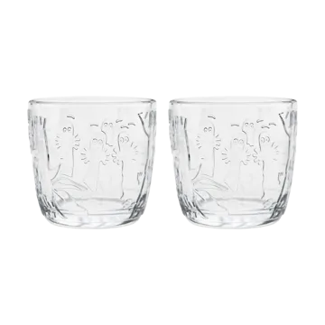 Moomin ποτήρι 28 cl Συσκευασία 2 τεμαχίων - Διαφανές - Moomin Arabia