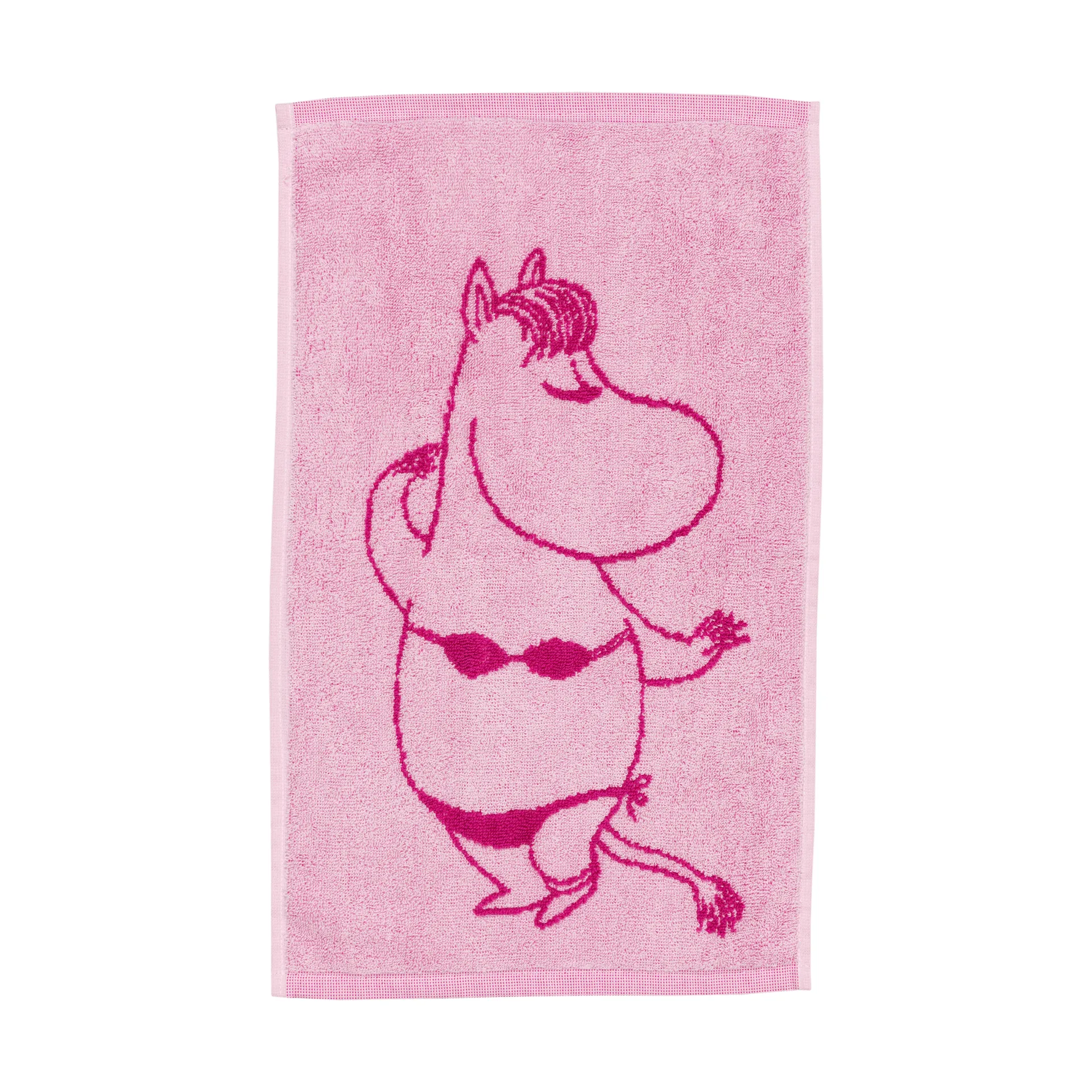Πετσέτα Moomin 30 x 50 εκ., Snorkfröken ροζ Moomin Arabia