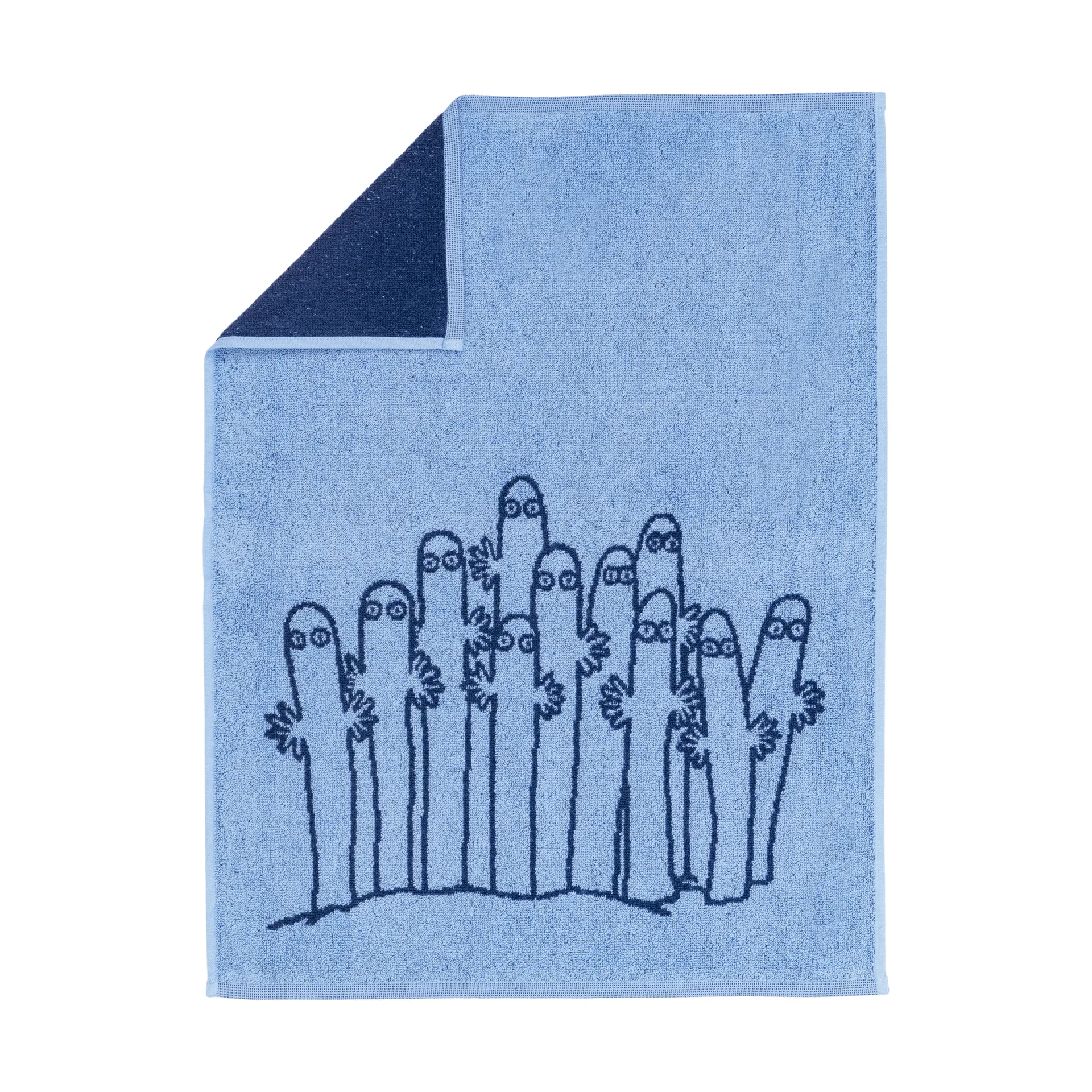 Πετσέτα Moomin 50 x 70 cm, Hattifattener μπλε Moomin Arabia