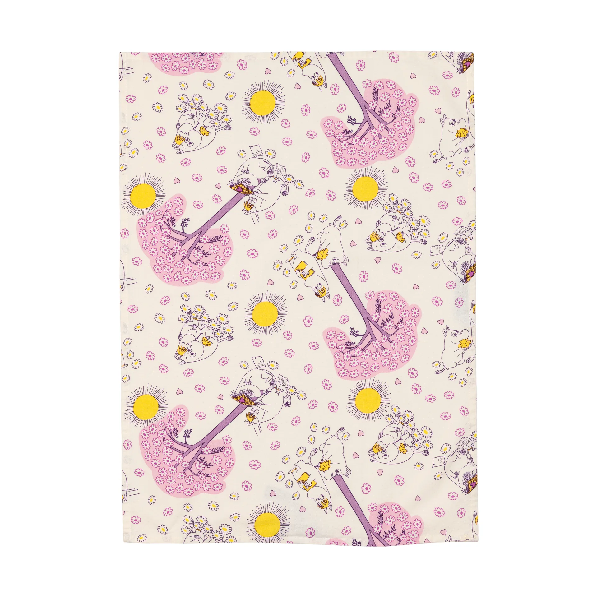 Πετσέτα κουζίνας Moomin 50x70 εκ. 2 τεμάχια, Ερωτευμένοι Moomin Arabia