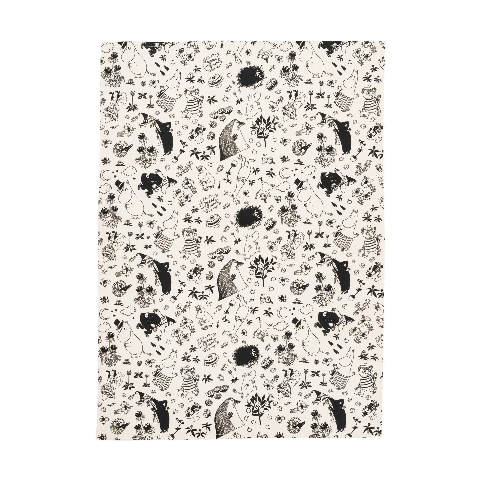 Moomin πετσέτα κουζίνας 50x70 cm, Off-white Moomin Arabia