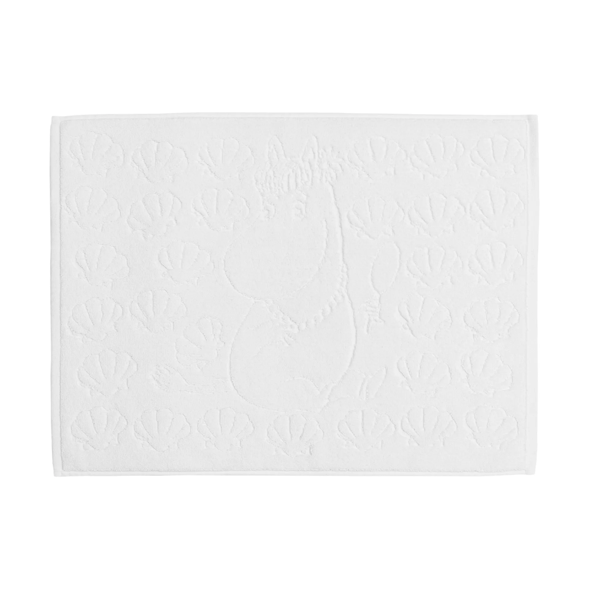 Moomin χαλάκι μπάνιου 50x70 cm, Κοχύλι λευκό Moomin Arabia
