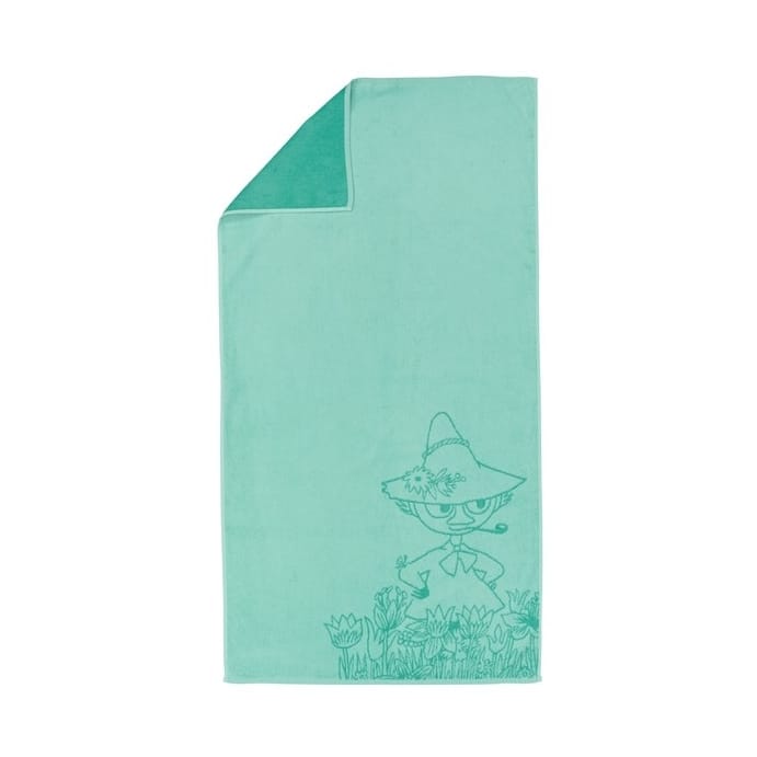 Πετσέτα μπάνιου Moomin 70 x 140 cm, Snufkin - μέντα Moomin Arabia