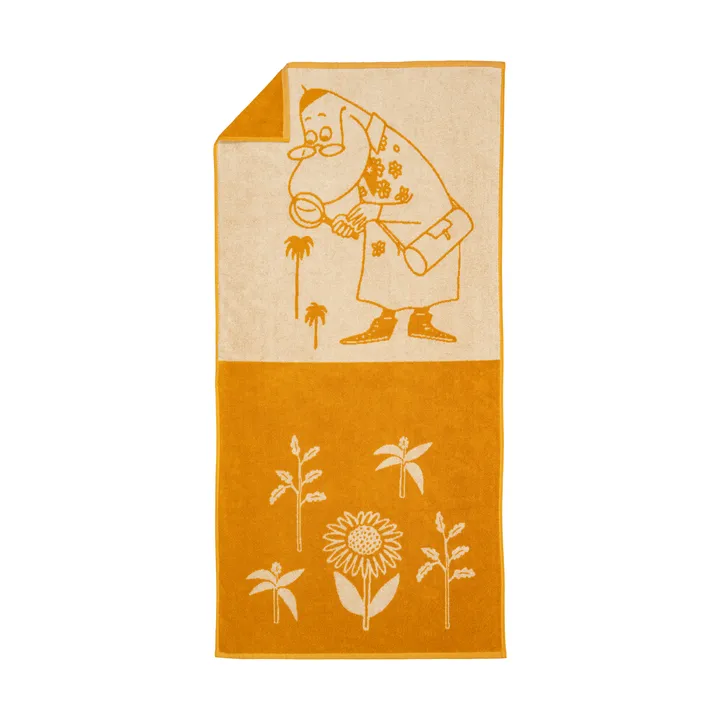 Πετσέτα μπάνιου Moomin 70 x 140 εκ. - Hemulen, ώχρα - Moomin Arabia