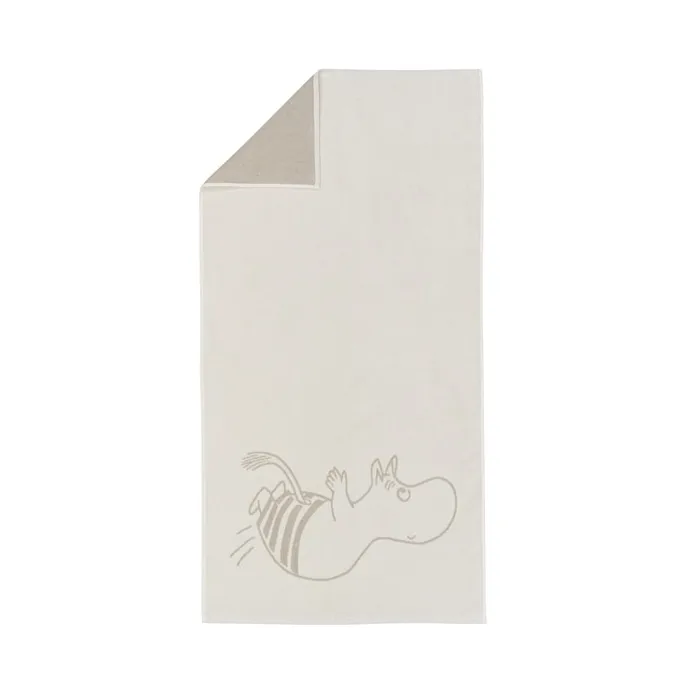 Πετσέτα μπάνιου Moomin 70 x 140 εκ., Moomin troll - λευκό Moomin Arabia