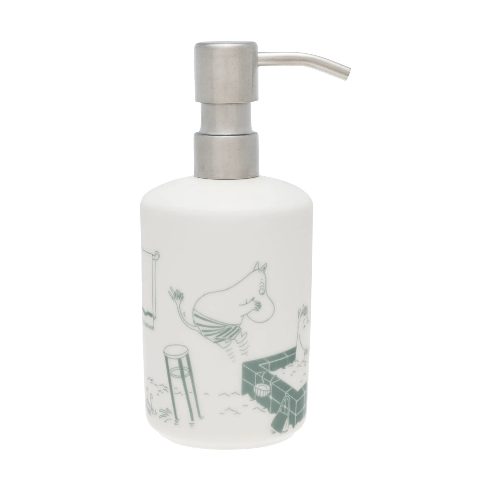 Αντλία σαπουνιού Moomin, Bath time green-white Moomin Arabia